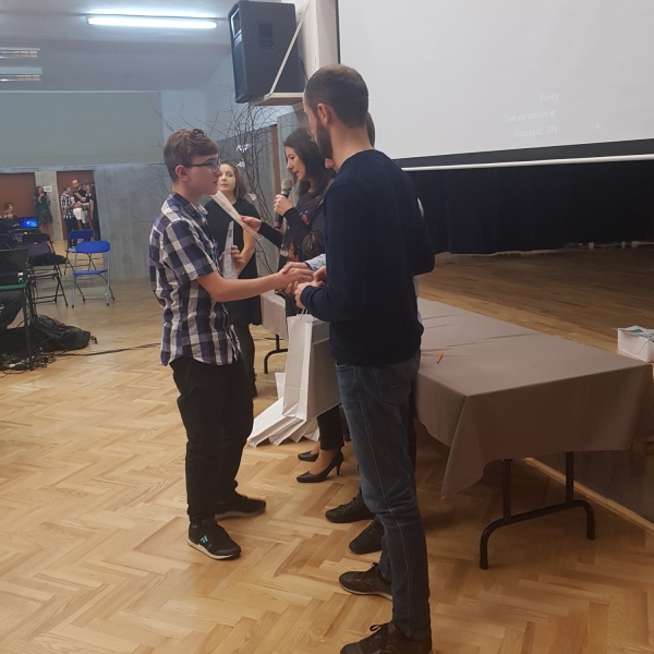 Wręczenie nagród w konkursie 